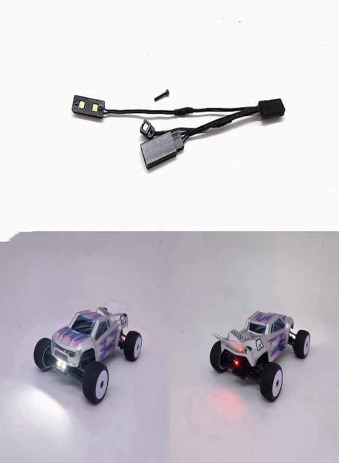 XinGeeek RC Front and Rear Lights Kits for Losi 1/28 Micro-T 2WD RC Car Specialty Headlight Taillights Set - Image 1